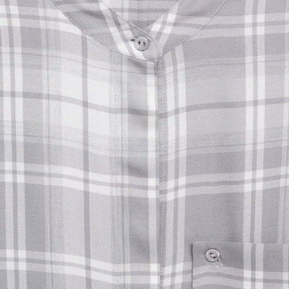 NWT Mango Patch Pocket Checkered Blouse Justice 77019213 - Picture 7 of 9